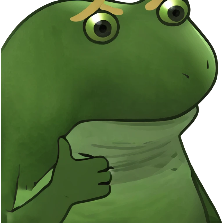 fusion of Pepe the meme frog and Marilyn Monroe, Pepe's green frog features with Marilyn's iconic blonde hair and glamorous style emoji