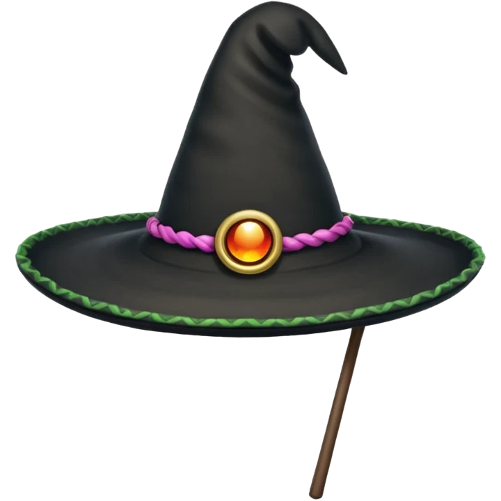 Gorro brujo emoji