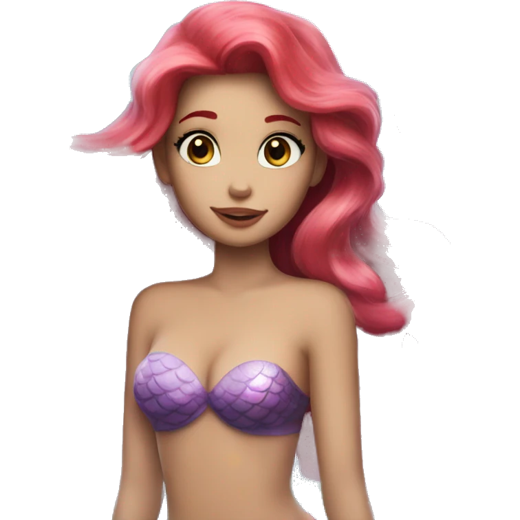 mermaid Ariel  emoji
