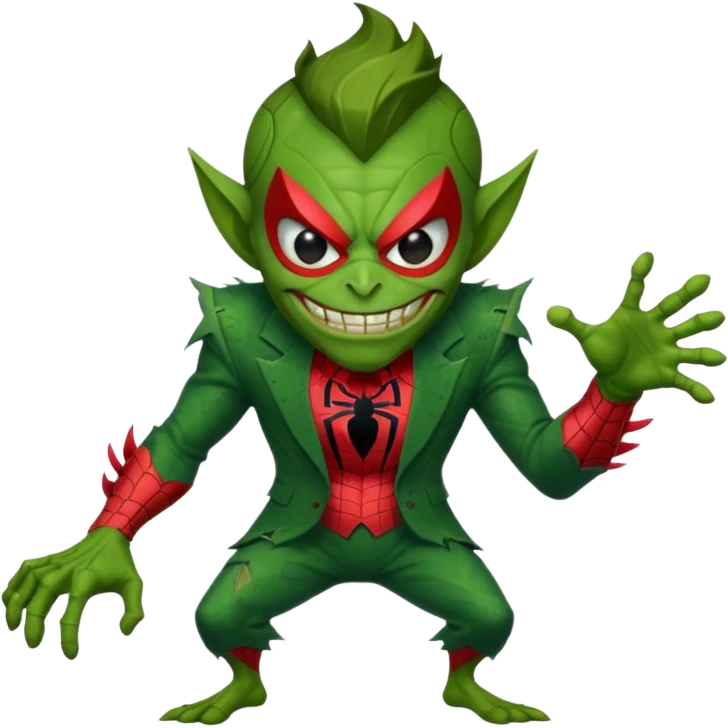 Green goblin's Spiderman  emoji