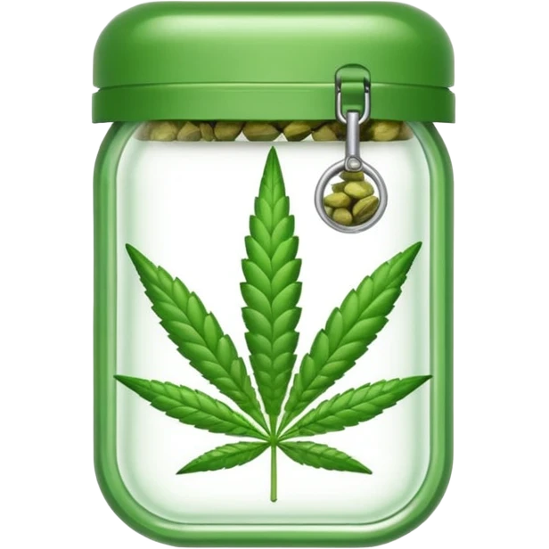 cannabis weed pack zip transparent emoji