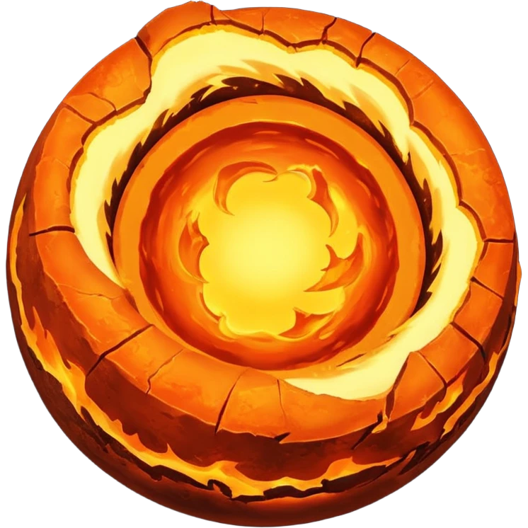 A planet's core and mantle emoji