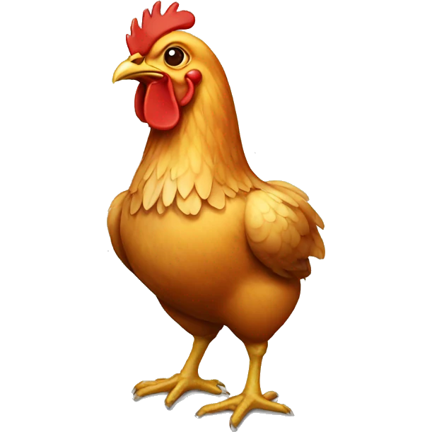 chicken emoji