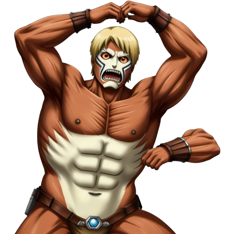beast titan from attack on titan emoji