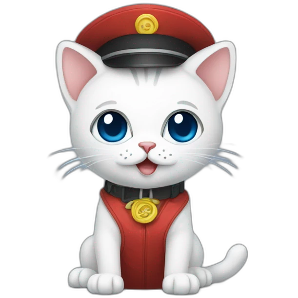 Cat Deploying Kubernetes emoji