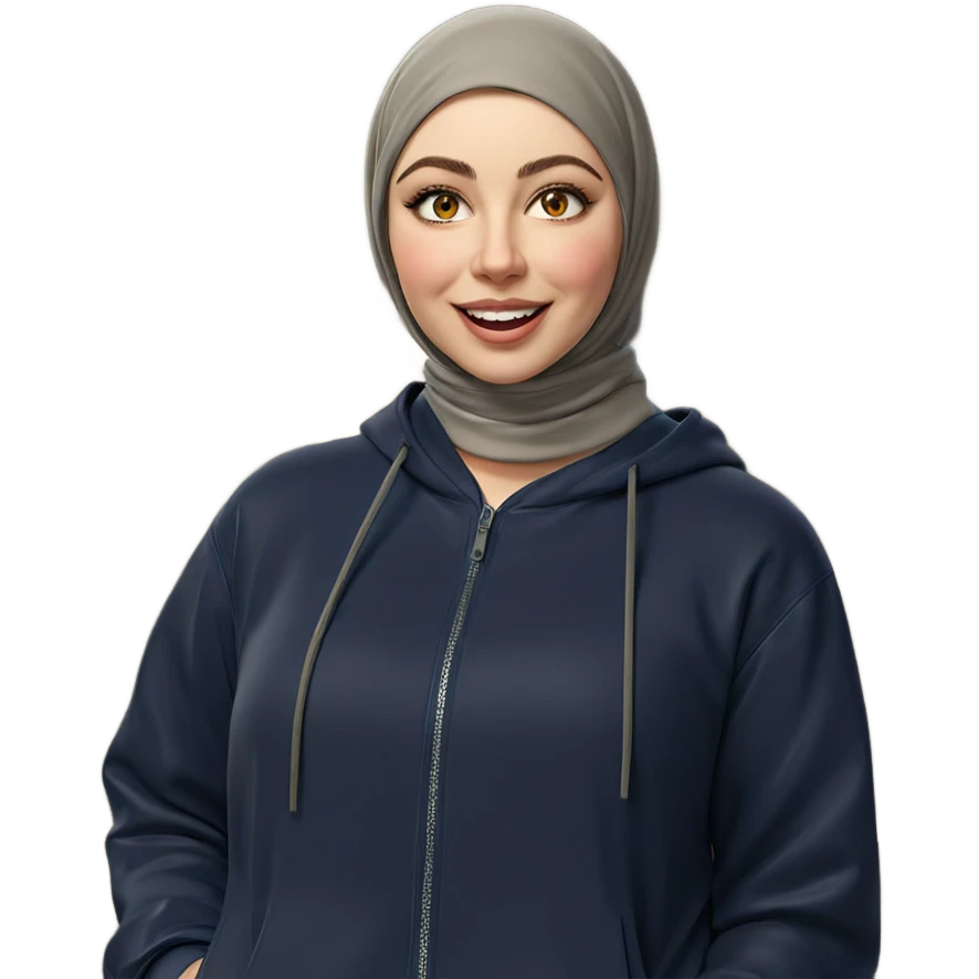 smiling girl in stained glass emoji
