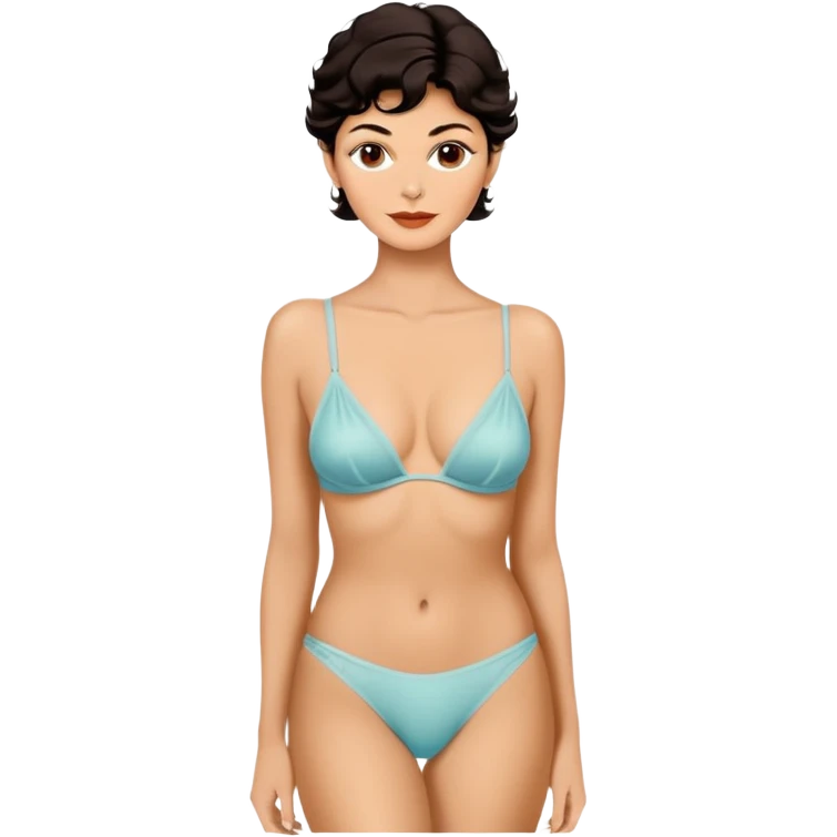 Audrey Tautou in thong, voluptuous emoji