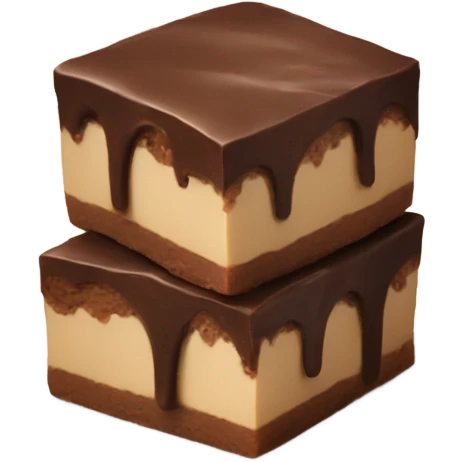 fudge dessert emoji