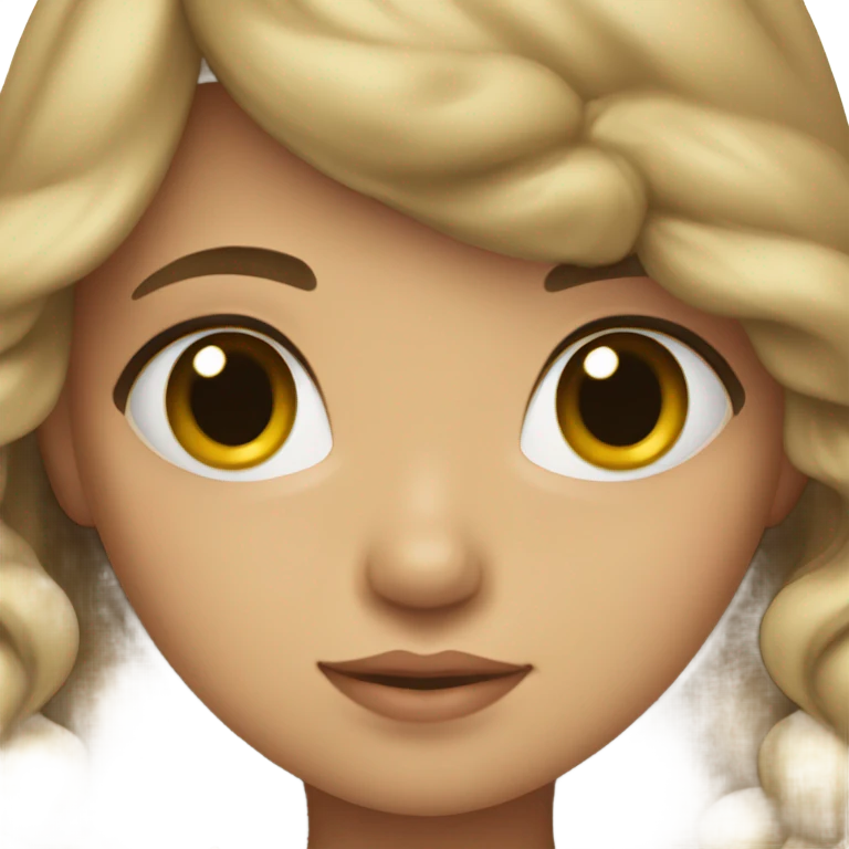 Girl with bow  emoji