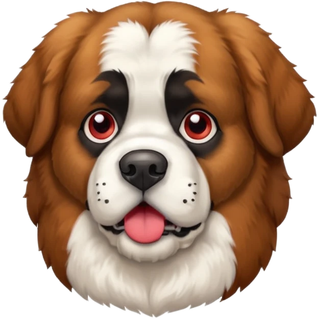 St. Bernard dog emoji