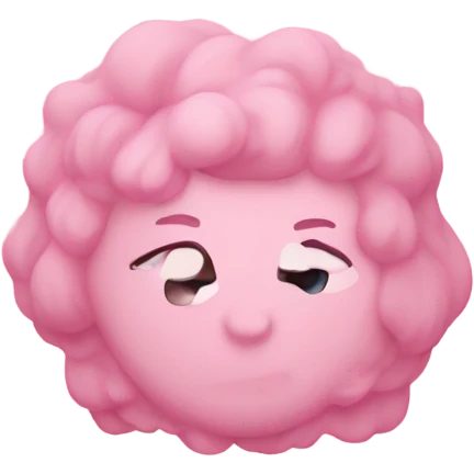 Cute pink emoji