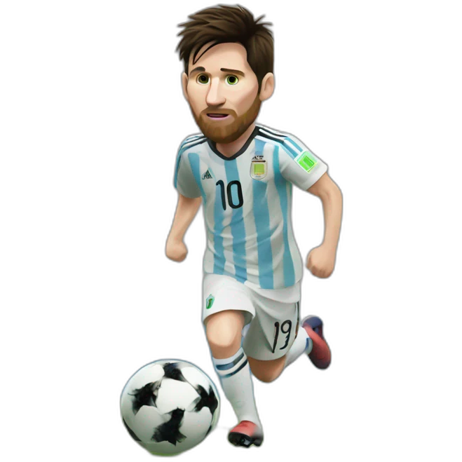 messi worldcup emoji