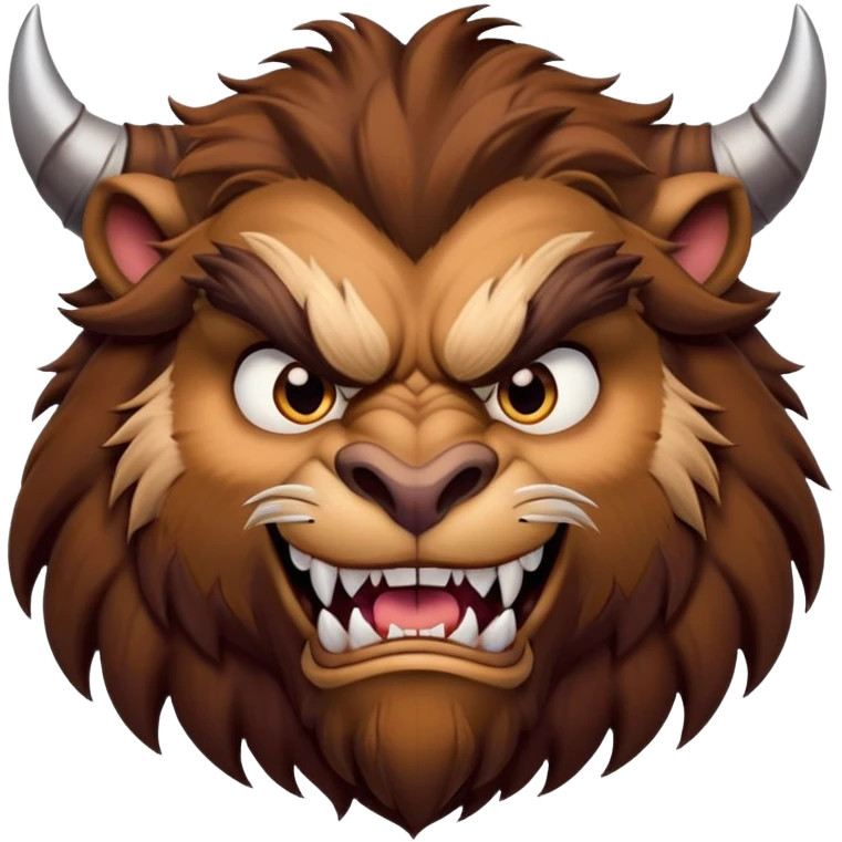 Beast from beauty and the beast  emoji