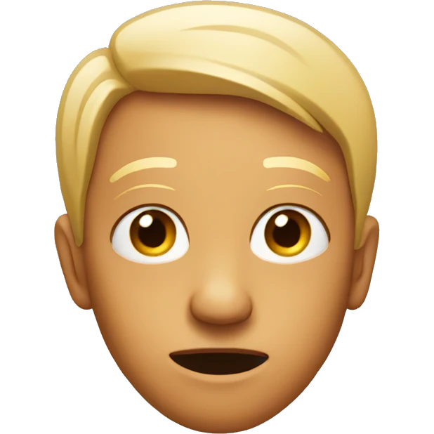 Regular emoji doing a side eye emoji