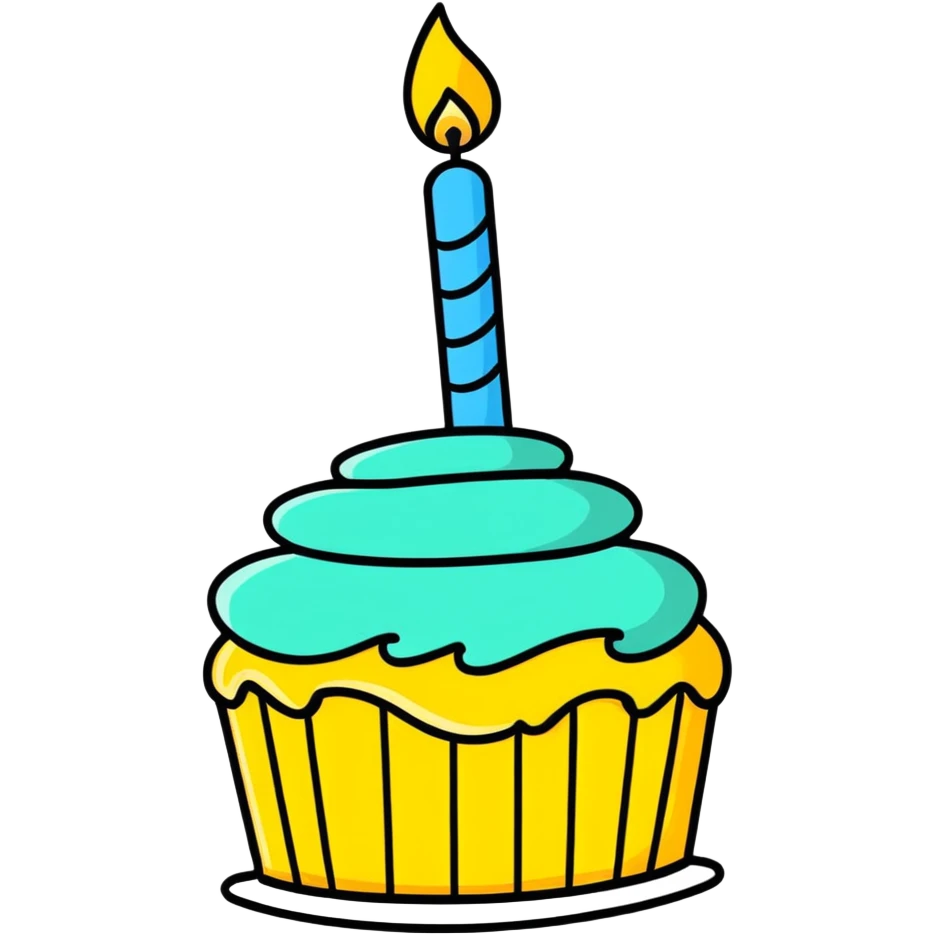 Happy birthday emoji