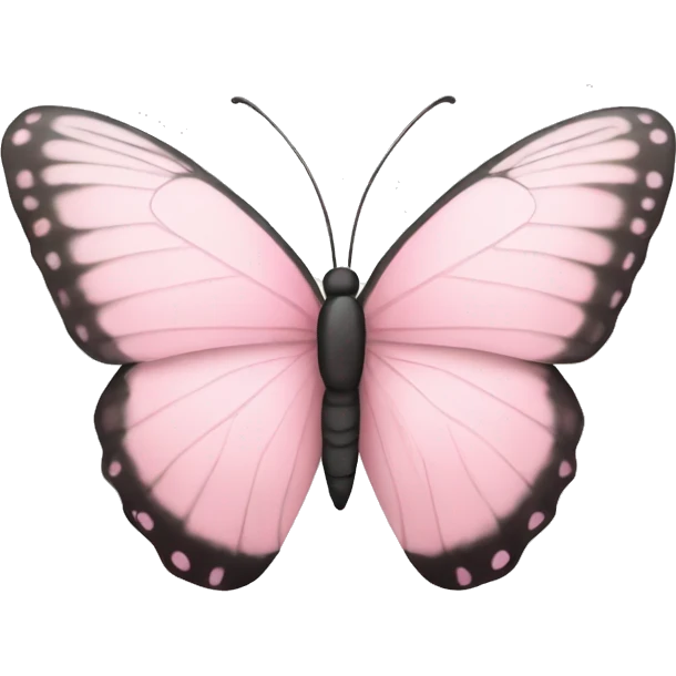 Light Pink butterfly emoji