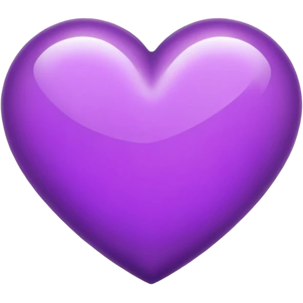 purple heart emoji