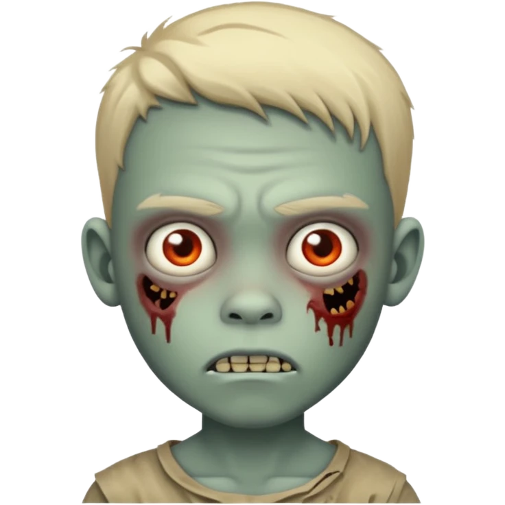 zumbi garoto emoji