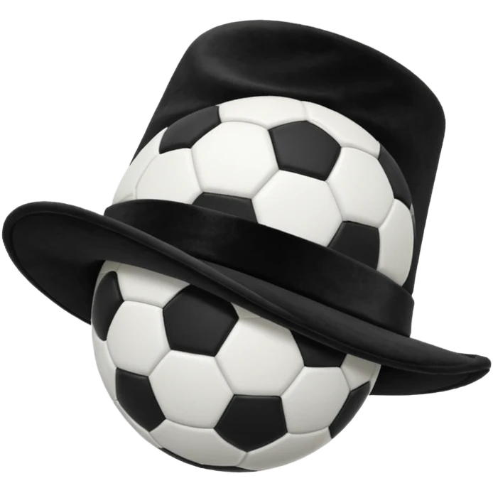 magician's hat soccer ball emoji