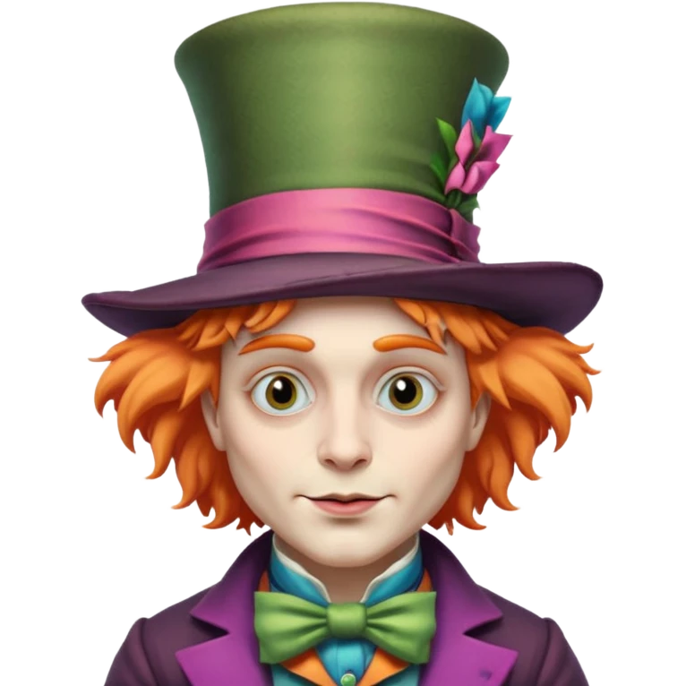 the hatman from alice in wonderland movie emoji
