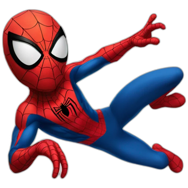Spiderman-say-hello emoji