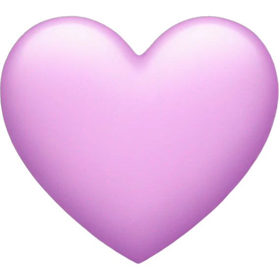 Pastel heart emoji emoji