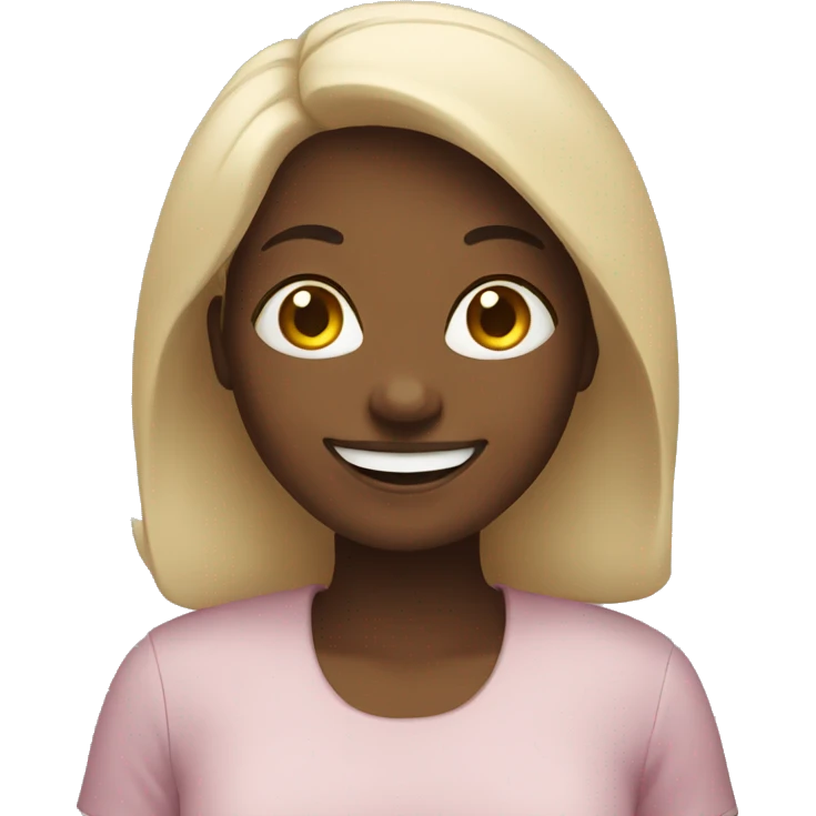 Happy woman  emoji