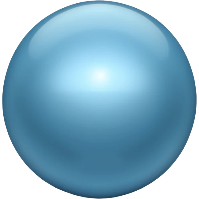 ai agent light blue metalic emoji