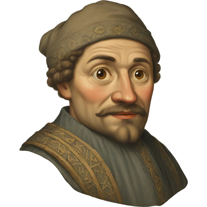 Russian man 16th century emoji