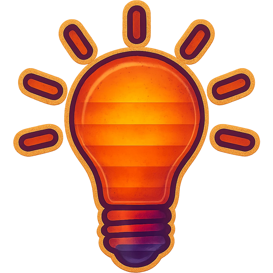 bulb emoji