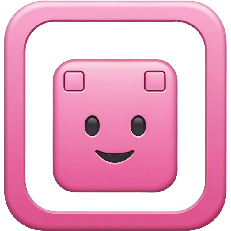 pink checkbox emoji