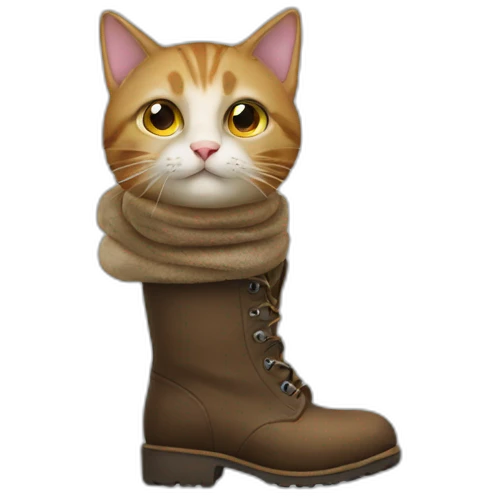 cat in boots emoji
