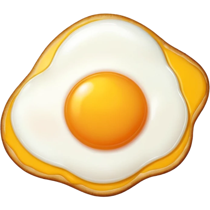 fried egg sunny side up emoji