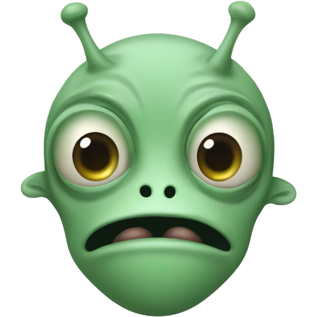 alien with kissy face  emoji