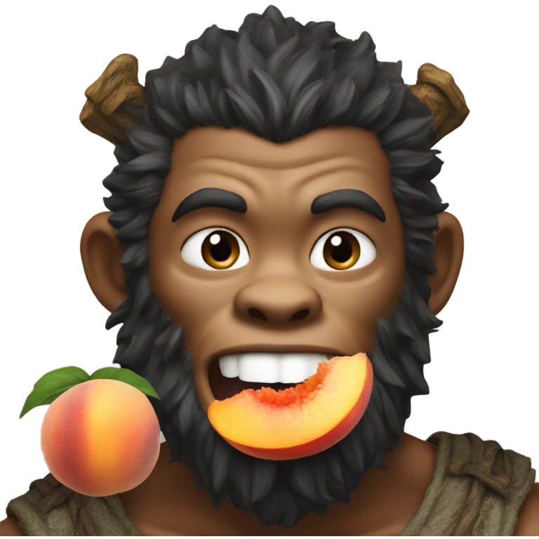 Black Myth: Wukong Eating a Peach emoji