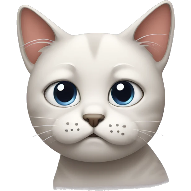Sad cat emoji