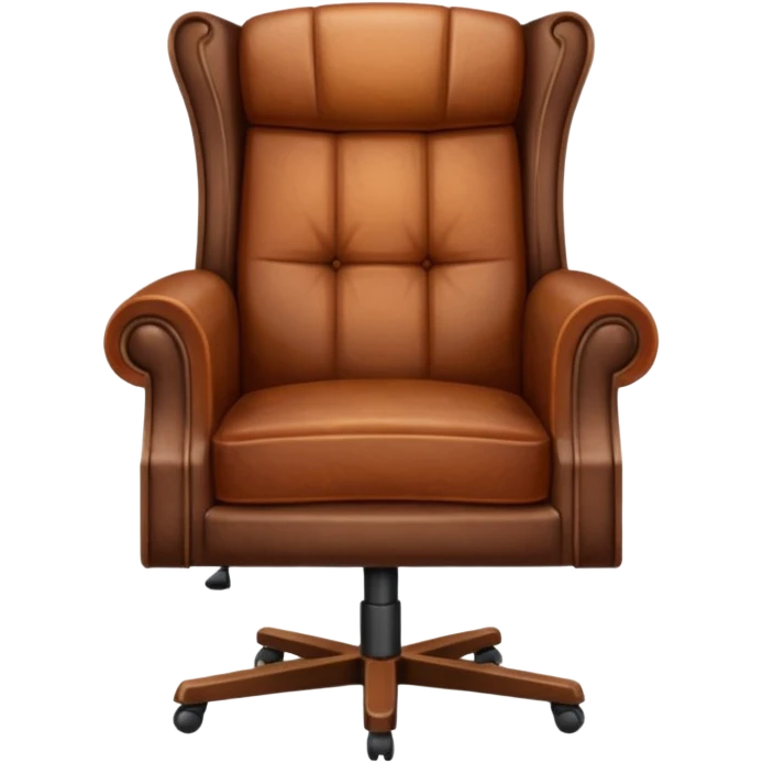 brown Interview chair from Mindhunter TV show emoji