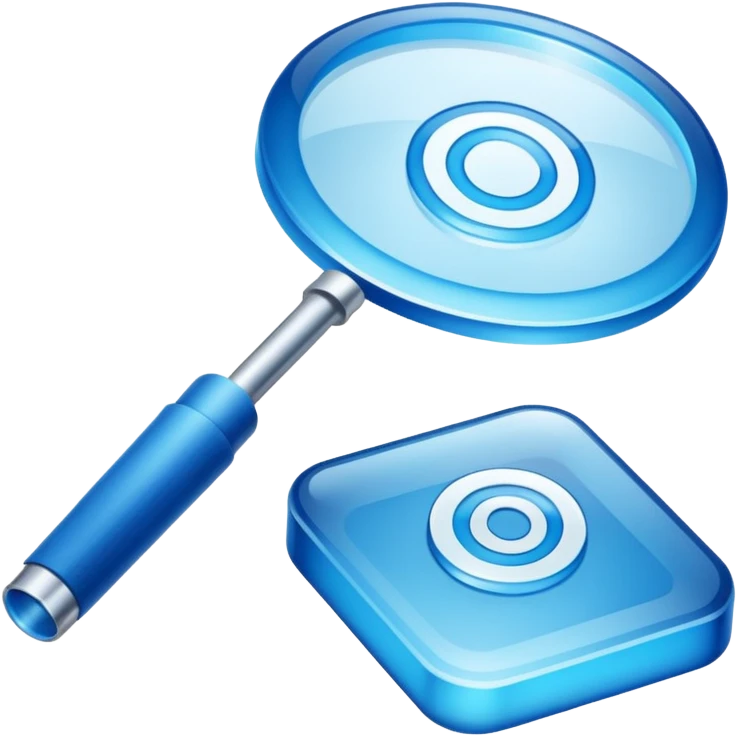 audit trail icon no human, no metal, not shiny, not grey emoji