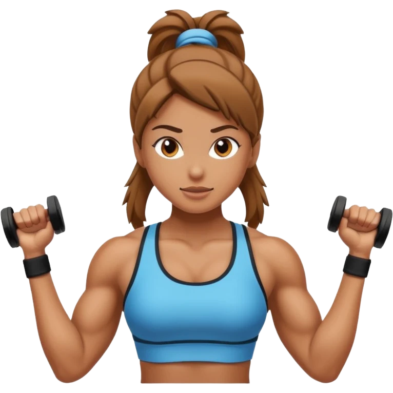 Gym girl  emoji