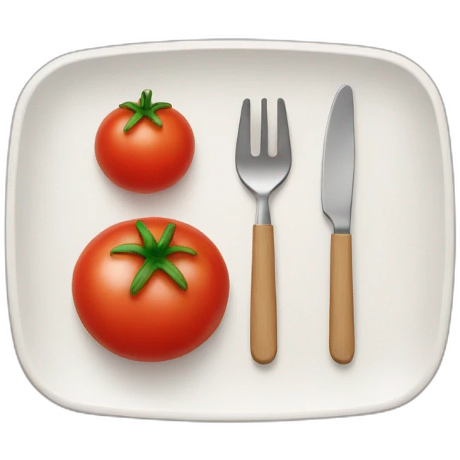 tomato lunch emoji