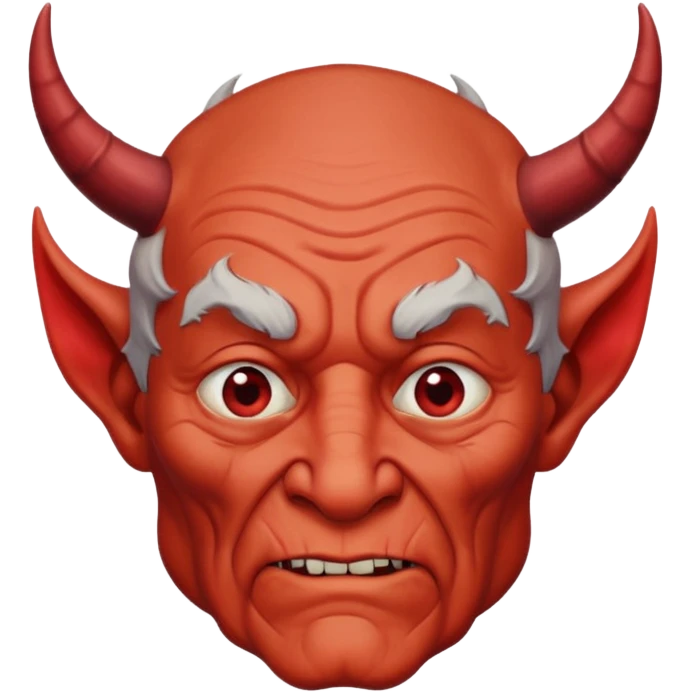 👴🏻 make the old man emoji look devil and also give him the horns just like animals or devil! emoji