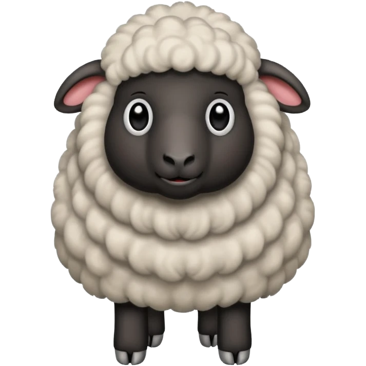 Black sheep emoji