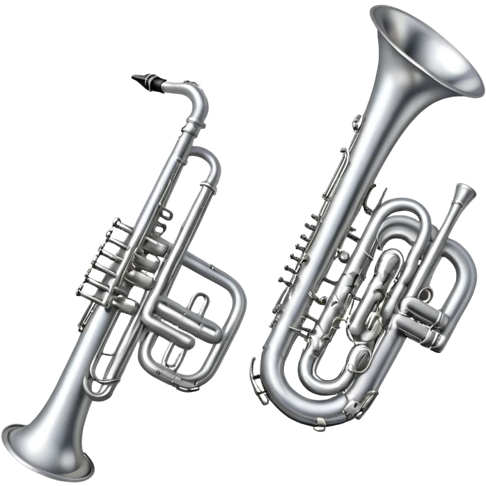 trumpet with saxophone emoji