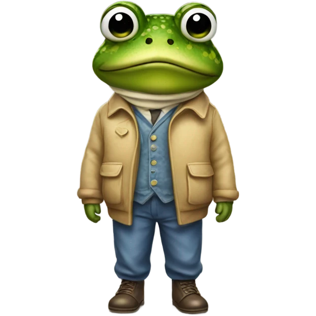 Toad dressed like a boy emoji