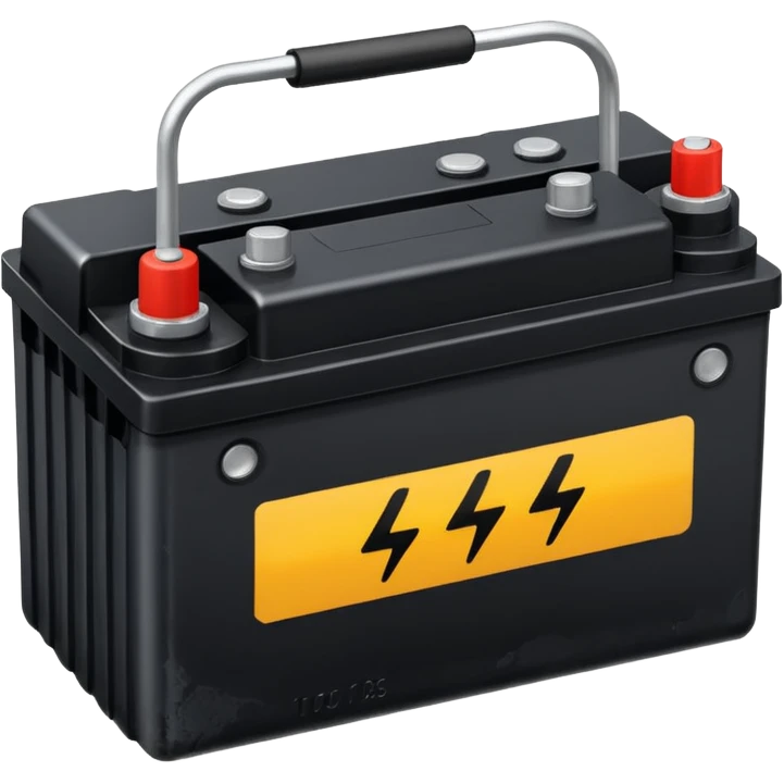 Batería de auto emoji