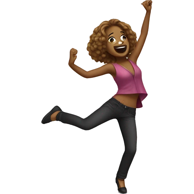 singer dancing  emoji