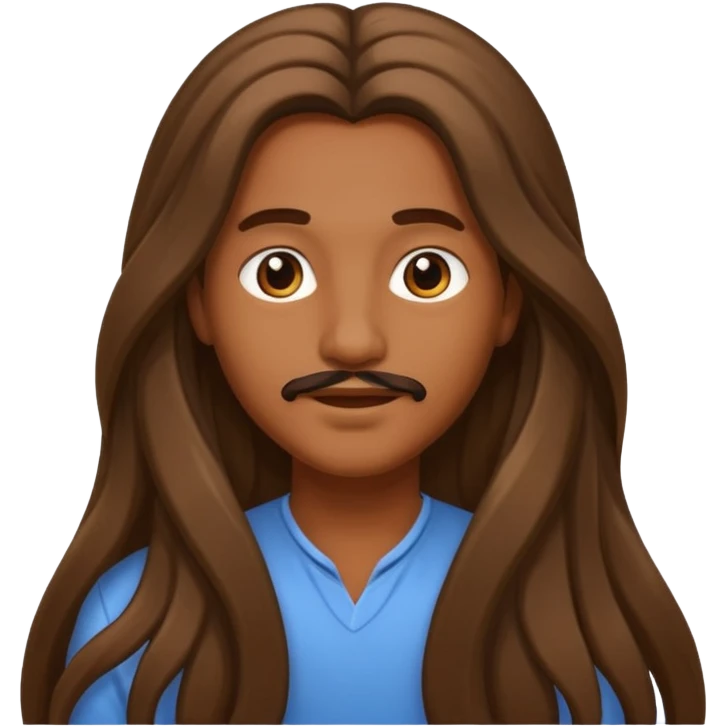Long hair emoji