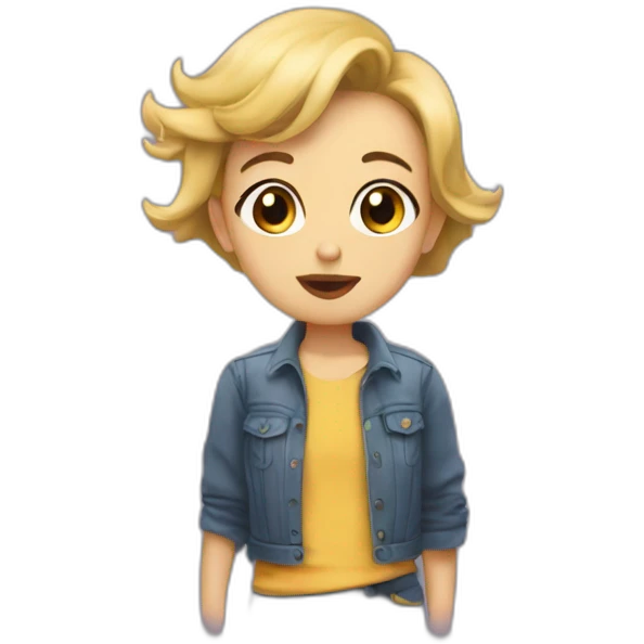 Moi embrassant toi emoji