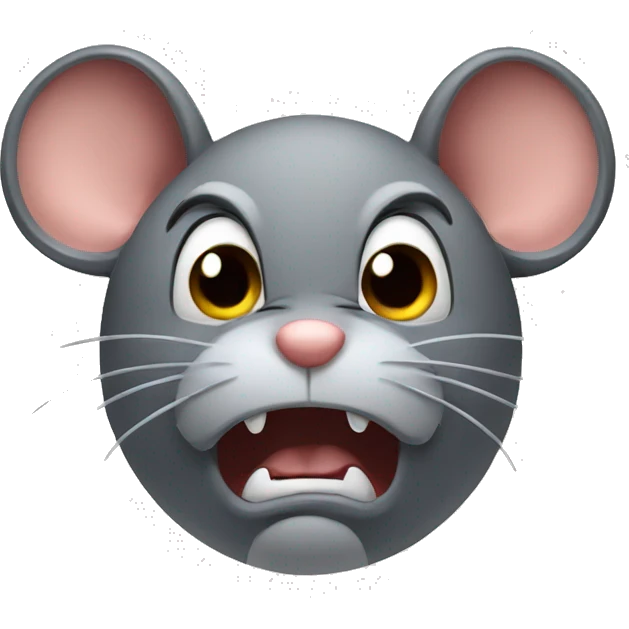 mouse angry  emoji
