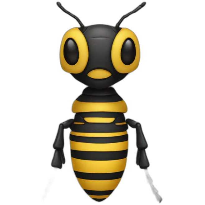 skeleton bee emoji